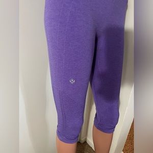 Lululemon Purple leggings small !